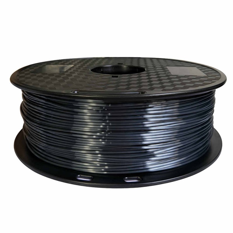 3D Filament 1,75 mm Polymer Silk schwarz 1000g 1kg 3D Filament 1,75 mm Polymer Silk schwarz 1000g 1kg